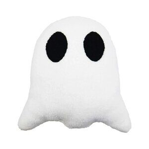 Way To Celebrate GHOST Throw Pillow White 13.5"